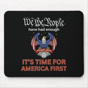Tapis De Souris Vote républicain Trump 2024 L'Amérique d'abord Nou