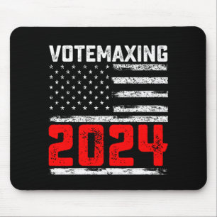Tapis De Souris VoteMaxing 2024 Élection présidentielle Trump