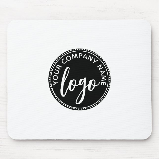 Tapis De Souris Votre Modèle de logo arrondi (Devant)
