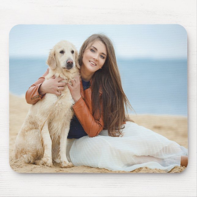 Tapis De Souris Votre Souris Photo Personnalisée (Devant)