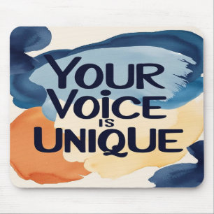Tapis De Souris Votre voix est unique