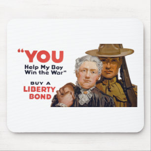 Tapis De Souris VOUS aidez mon garçon à gagner la guerre
