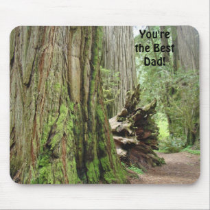 Tapis de souris Vous êtes le meilleur papa ! ARBRE