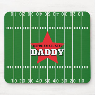 Tapis De Souris Vous êtes un cadeau de terrain de football étoile