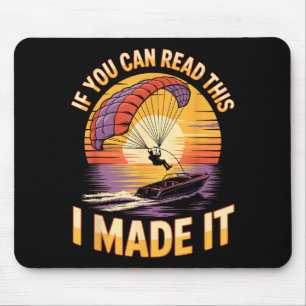 Tapis De Souris Vous pouvez lire ce parasailer parapente bateau P