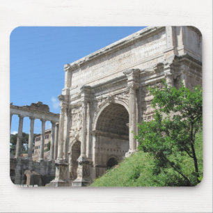 Tapis De Souris Voûte romaine de forum de Titus - Rome, Italie