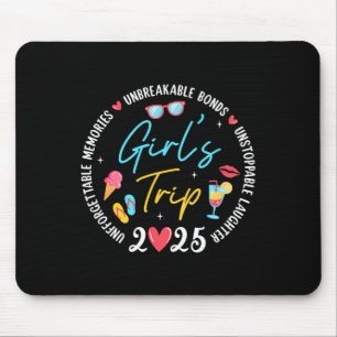 Tapis De Souris Voyage de filles 2025 Souvenirs Filles Amies Voyag