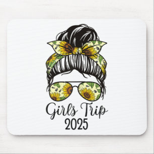 Tapis De Souris Voyage de filles 2025 Week-end 2025 Voyage de vaca