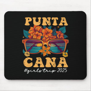 Tapis De Souris Voyage de filles à Punta Cana 2025 Vacances de gro