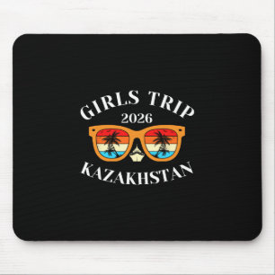 Tapis De Souris Voyage Filles 2026 Kazakhstan Vacances de Printemp