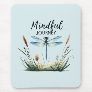 Tapis De Souris Voyage Minutieux - Nature des libellules