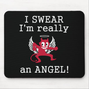 Tapis De Souris Vraiment un Angel mousepad