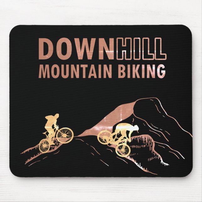Tapis De Souris VTT Downhill (Devant)