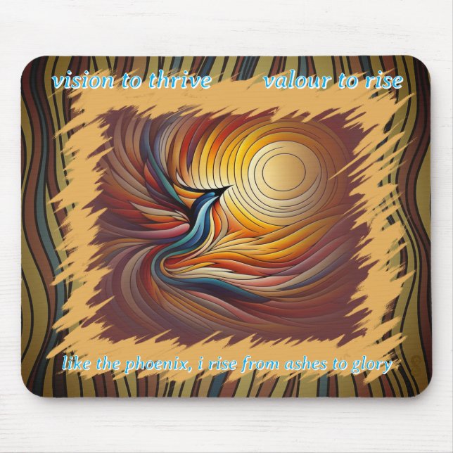 TAPIS DE SOURIS VTVR-AGPHOENIX1B-MP - MOUSE PAD (Devant)