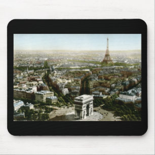 Tapis De Souris Vue aérienne cru de Paris, France