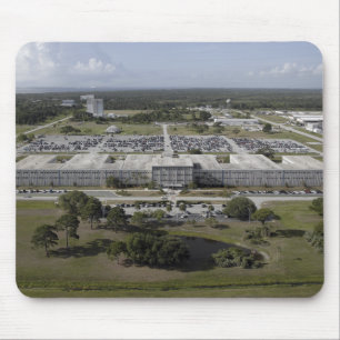Tapis De Souris Vue aérienne de Centre Spatial Kennedy