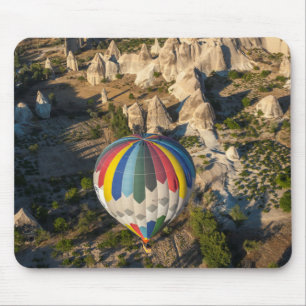 Tapis De Souris Vue Aérienne Des Ballons À Air Chaud, Cappadoce