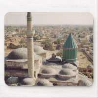 Vue aérienne du Mevlana Tekke
