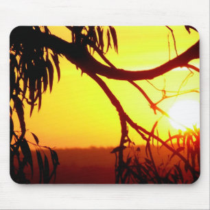 Tapis De Souris Vue coucher de soleil Mousepad