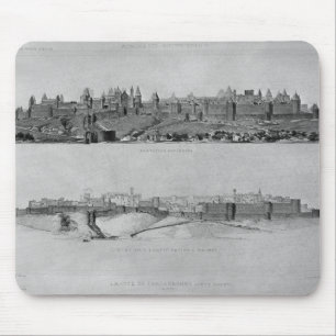 Tapis De Souris Vue de Carcassonne du côté Ouest