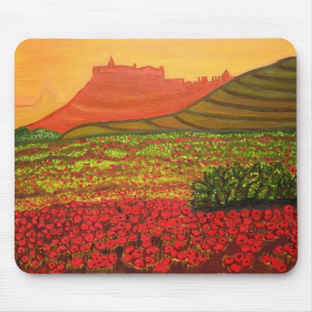 Tapis De Souris Vue de citadelle de Gozo (Devant)