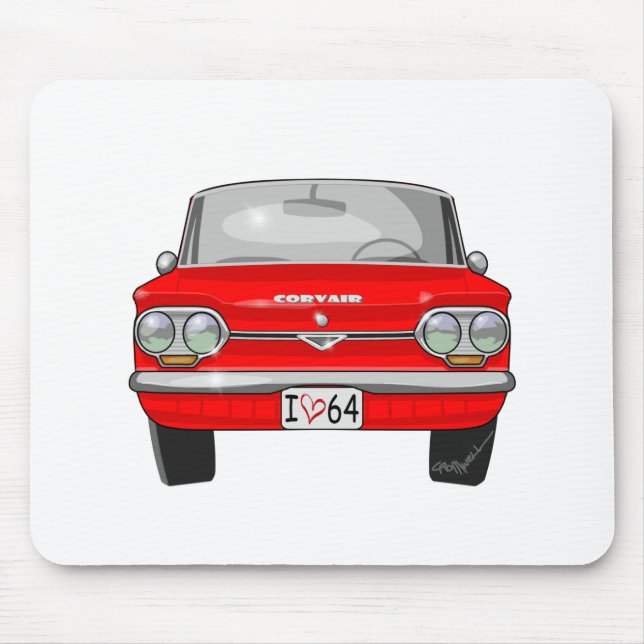 Tapis De Souris Vue de face 1964 de Corvair (Devant)