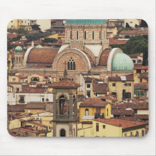 Tapis De Souris Vue de Florence, Italie depuis la Piazza