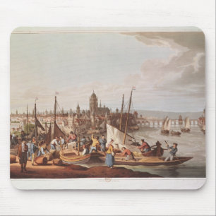 Tapis De Souris Vue de Francfort, 1814