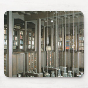 Tapis De Souris Vue de la bibliothèque, établie 1897-99