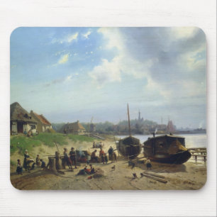 Tapis De Souris Vue de la côte néerlandaise