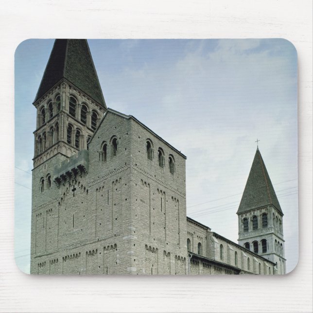 Tapis De Souris Vue de la façade occidentale, 10ème-11ème siècle (Devant)
