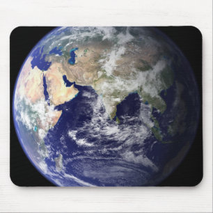 Tapis De Souris Vue de la Terre depuis l'espace