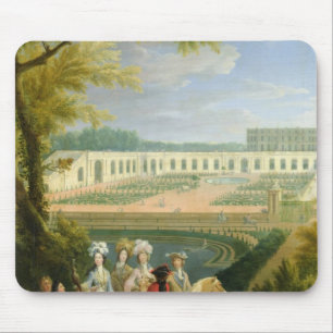 Tapis De Souris Vue de l'Orangerie à Versailles, après 1697