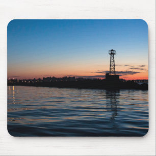 Tapis De Souris Vue de Montevideo à l'aube, Uruguay