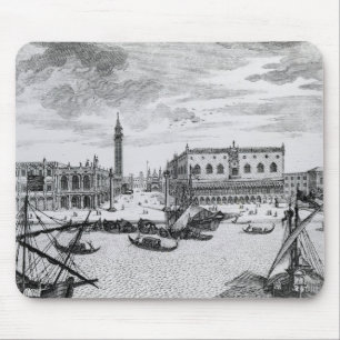 Tapis De Souris Vue de Piazza San Marco du Bacino, Venise