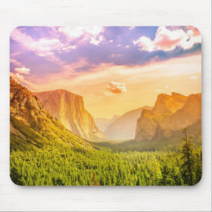 Tapis De Souris Vue de tunnel de parc national de Yosemite