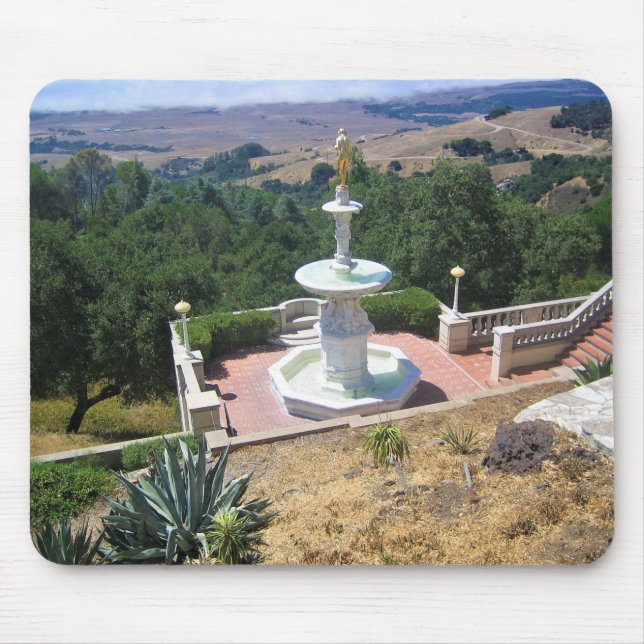 Tapis De Souris Vue depuis Hearst Castle, San Simeon, Californie (Devant)