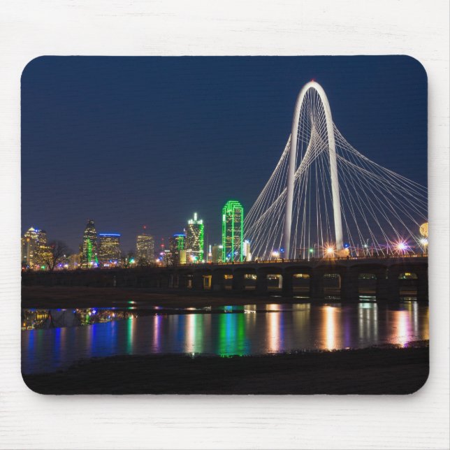 Tapis De Souris Vue du pont de Dallas (Devant)