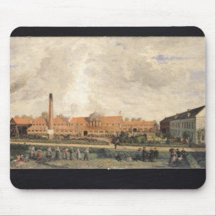 Tapis De Souris Vue d'une usine de sucre