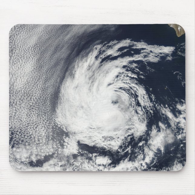 Tapis De Souris Vue satellite des Blas de dépression tropicale (Devant)