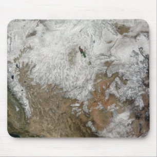 Tapis De Souris Vue satellite des Etats-Unis occidentaux