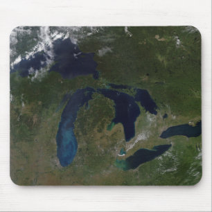Tapis De Souris Vue satellite des Great Lakes