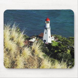Tapis De Souris Vue supérieure principale de diamant du phare 3