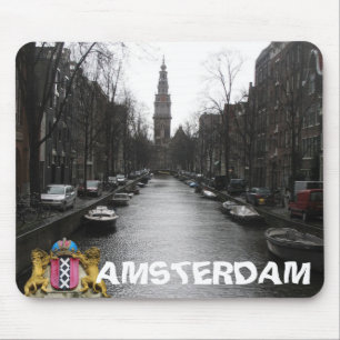 Tapis De Souris Vue Zuiderkerk Mousepad de ville d'Amsterdam