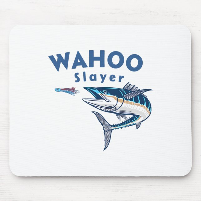 Tapis De Souris Wahoo Slayer Salt Water Fishing Wahoo  (Devant)