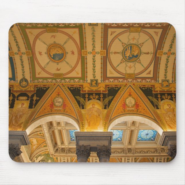 Tapis De Souris WASHINGTON, C.C ETATS-UNIS. Plafond dans grand (Devant)