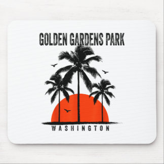 Tapis De Souris Washington Golden Gardens Park Surfing Surfboardin