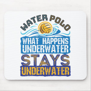 Tapis De Souris Water Polo Ce qui se passe sous l'eau