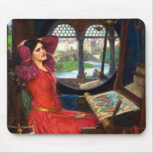 Tapis De Souris Waterhouse I Am Half-Sick of Shadows