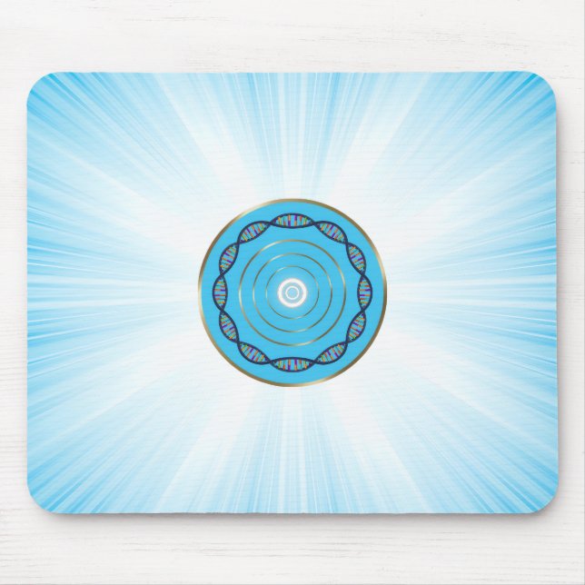 Tapis De Souris Wealth and happiness manifestation art for (Devant)